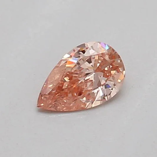 0.14ct Pear Lab Grown Diamond (Colour Fancy Brown, Clarity VS1, IGI Certified)