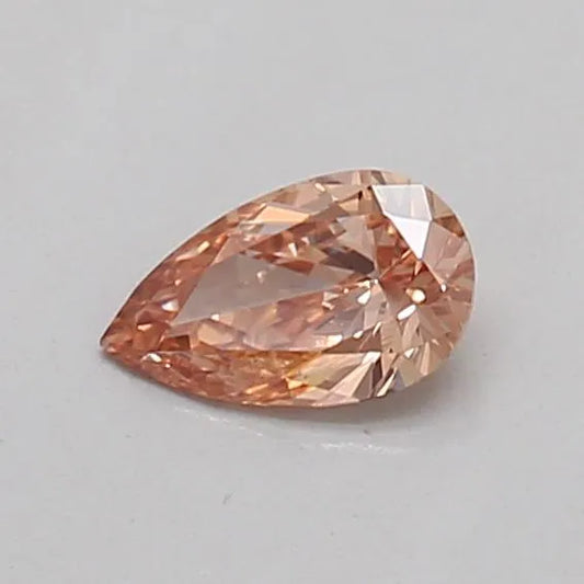 0.16ct Pear Lab Grown Diamond (Colour Fancy Brown, Clarity VS2, IGI Certified)