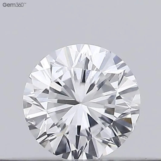 0.21ct Round Lab Grown Diamond (Colour D, Clarity VS1, Cut VG, IGI Certified)