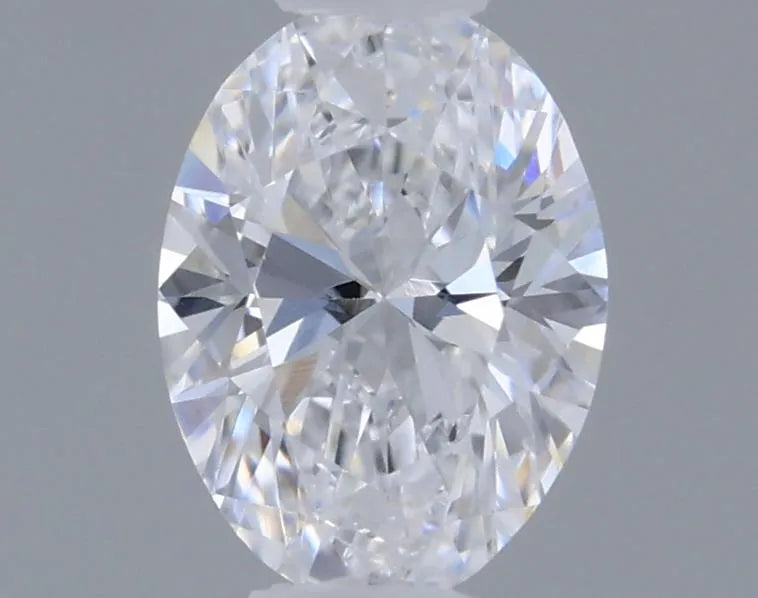 0.23ct oval lab grown diamond (colour d, clarity vvs2, igi certified)