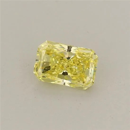 0.23ct Radiant Lab Grown Diamond (Colour Fancy Vivid Yellow, Clarity VS1, IGI Certified)