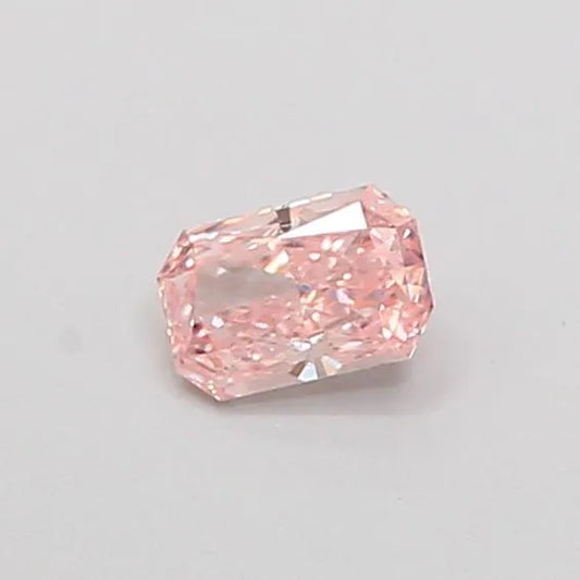 0.24ct Radiant Lab Grown Diamond (Colour Fancy Intense Pink, Clarity VVS2, IGI Certified)