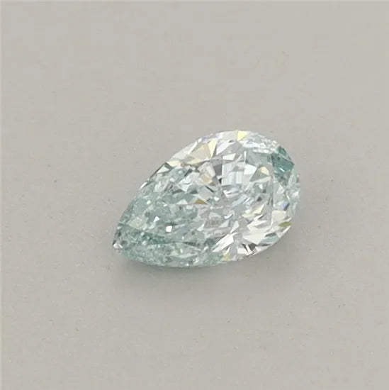 0.26ct Pear Lab Grown Diamond (Colour Fancy Intense Green, Clarity VVS2, IGI Certified)