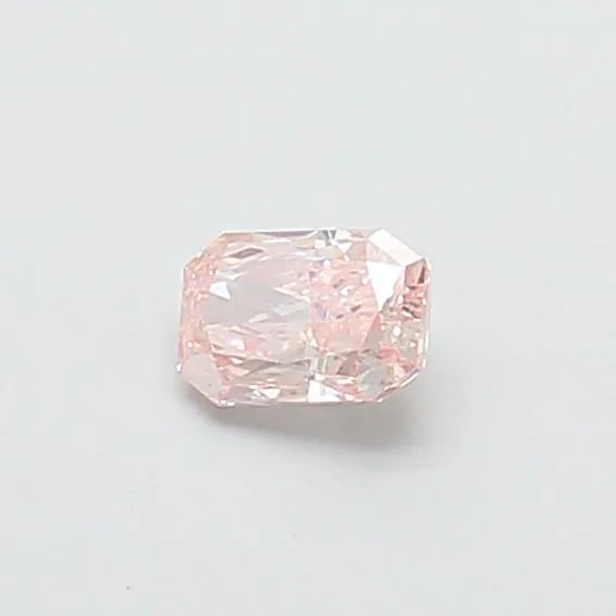 0.29ct radiant lab grown diamond (colour fancy pink, clarity vs1, igi certified)