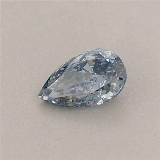 0.30ct Pear Lab Grown Diamond (Colour Fancy Intense Blue, Clarity VVS2, IGI Certified)