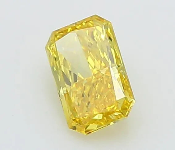 0.30ct Radiant Lab Grown Diamond (Colour Fancy Vivid Yellow, Clarity VVS2, IGI Certified)