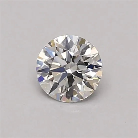 0.30ct round lab grown diamond (colour d, clarity vvs2, cut id, igi certified)