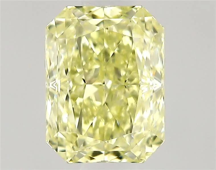0.32ct radiant natural diamond (colour fancy light yellow, clarity vvs1, cut ex, gia certified)