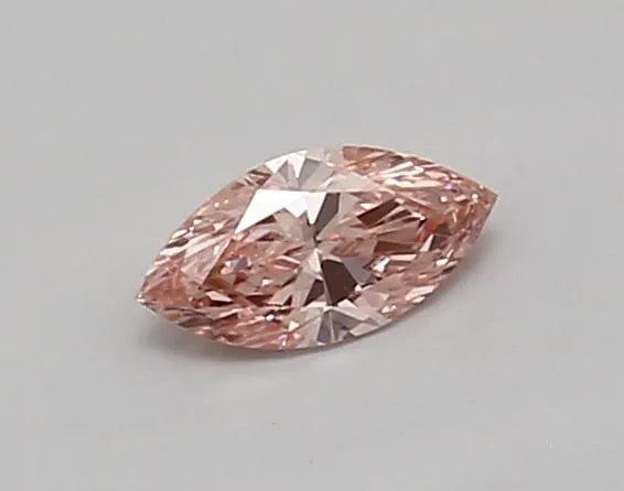 0.33ct Marquise Lab Grown Diamond (Colour Fancy Vivid Pink, Clarity VS1, IGI Certified)