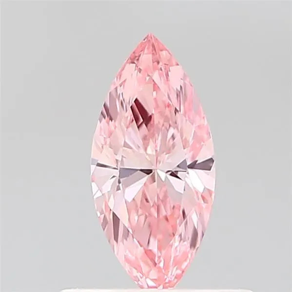 0.42ct Marquise Lab Grown Diamond (Colour Fancy Vivid Pink, Clarity VS1, IGI Certified)