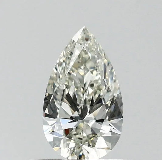 0.50ct Pear Natural Diamond (Clarity VVS2, GIA Certified)