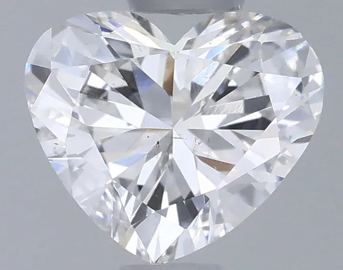0.52ct heart lab grown diamond (colour f, clarity vs2, igi certified)