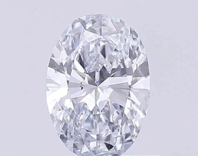 0.53ct oval lab grown diamond (colour h, clarity vs1, igi certified)