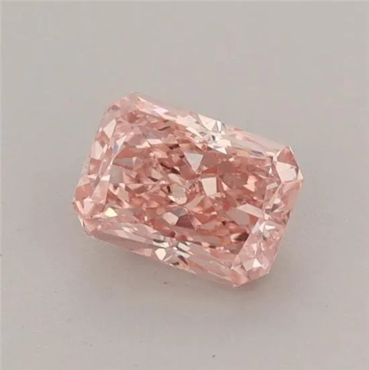 0.61ct Radiant Lab Grown Diamond (Colour Fancy Intense Pink, Clarity VVS2, Cut VG, IGI Certified)