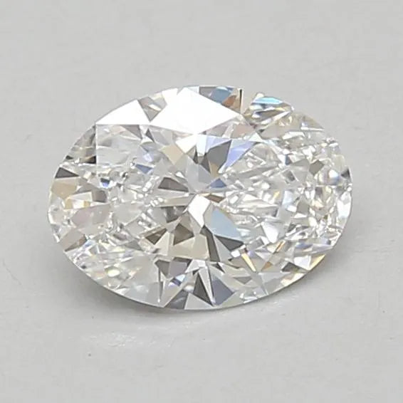 0.81ct oval lab grown diamond (colour d, clarity vvs2, igi certified)