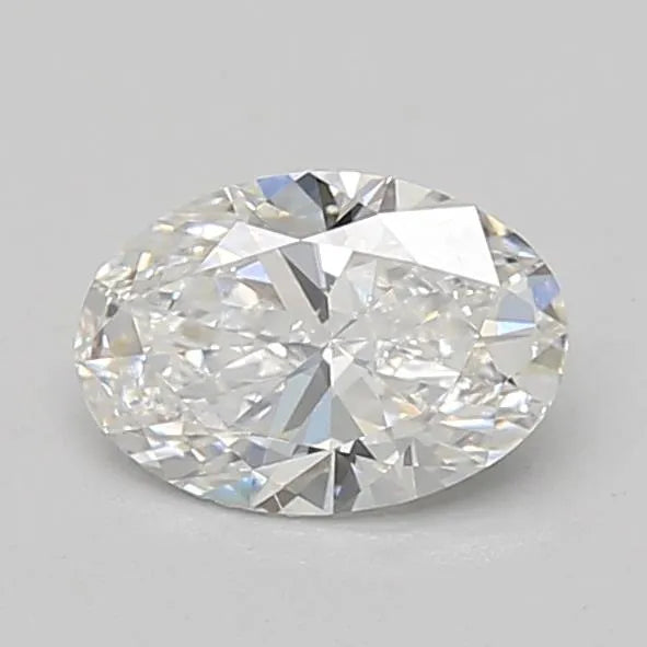 0.90ct oval lab grown diamond (colour e, clarity vvs2, igi certified)