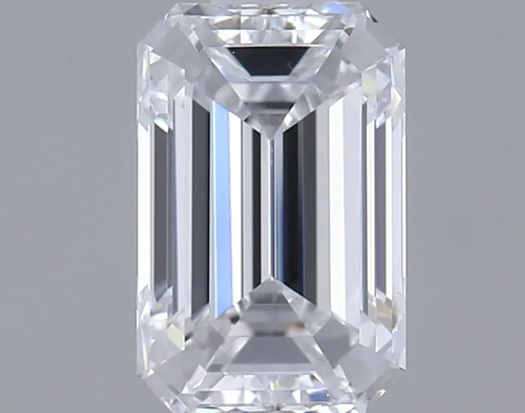 1.00ct emerald lab grown diamond (colour d, clarity vs1, igi certified)