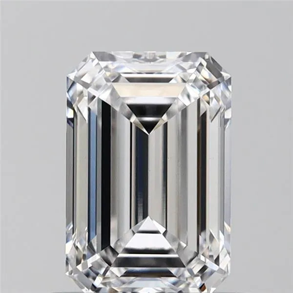 1.00ct Emerald Lab Grown Diamond (Colour D, Clarity VVS2, IGI Certified)