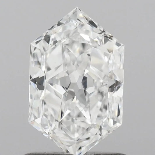 1.00ct Hexagonal Lab Grown Diamond (Colour D, Clarity VVS2, IGI Certified)