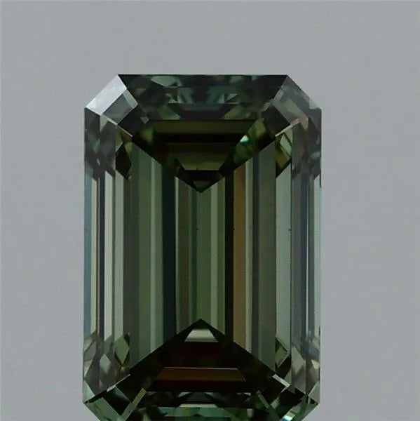 1.01ct emerald lab grown diamond (colour fancy vivid green, clarity vs1, igi certified)
