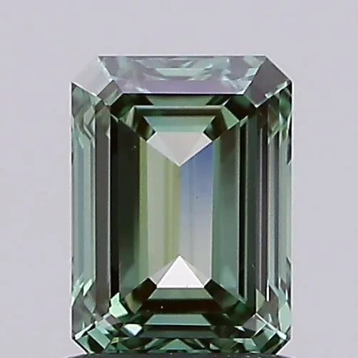 1.01ct emerald lab grown diamond (colour fancy vivid green, clarity vs1, igi certified)