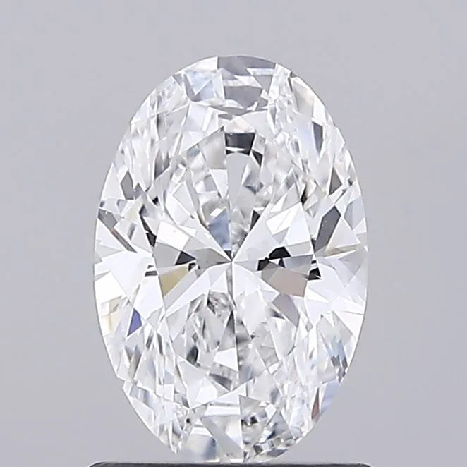 1.01ct oval lab grown diamond (colour d, clarity vs1, igi certified)