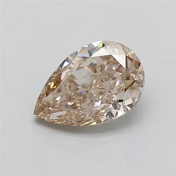 1.01ct Pear Lab Grown Diamond (Colour Very Light Brown, Clarity VS1, IGI Certified)