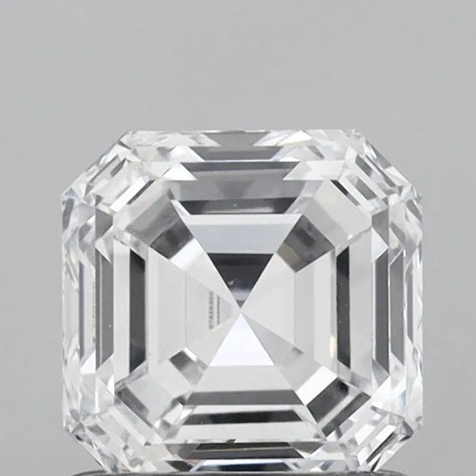 1.02ct Asscher Lab Grown Diamond (Colour D, Clarity VS2, IGI Certified)