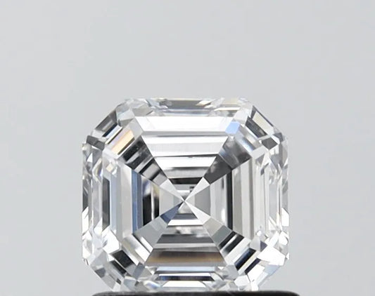 1.02ct Asscher Lab Grown Diamond (Colour E, Clarity VS2, IGI Certified)