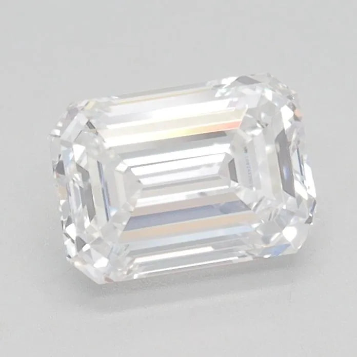 1.02ct emerald lab grown diamond (colour d, clarity vs2, igi certified)