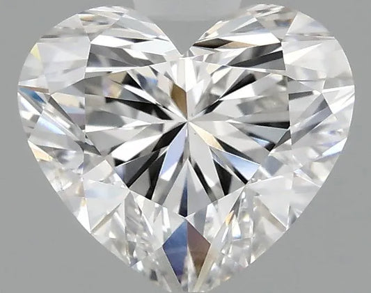 1.02ct Heart Lab Grown Diamond (Colour F, Clarity VS1, IGI Certified)