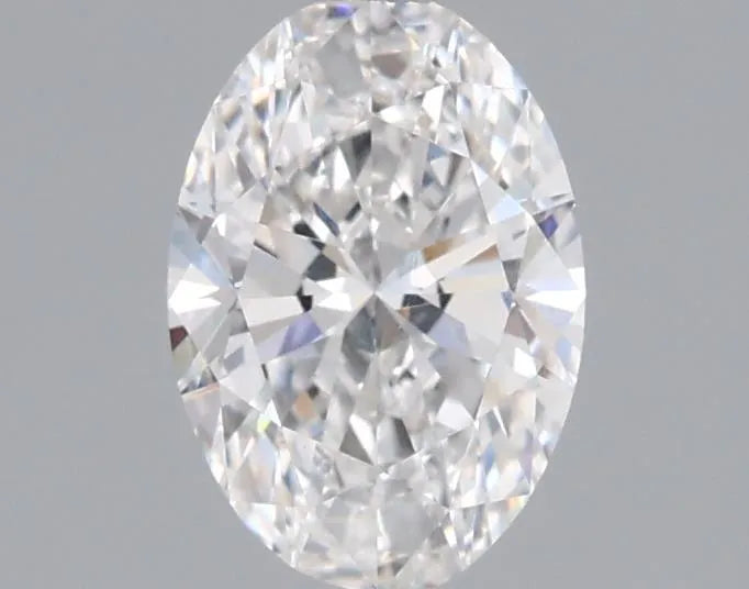 1.02ct oval lab grown diamond (colour e, clarity vvs2, igi certified)