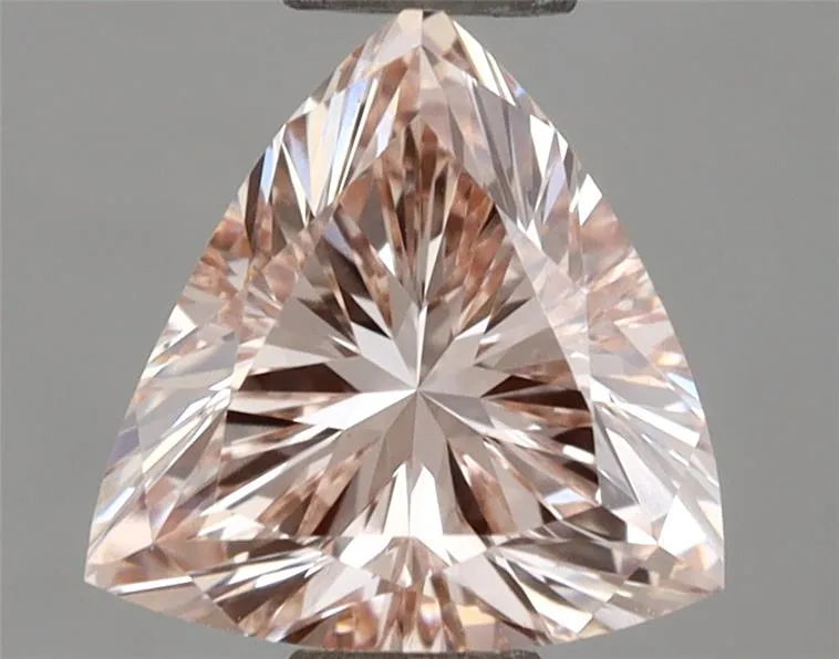 1.02ct Triangular Lab Grown Diamond (Colour Fancy Light Pink, Clarity VVS2, IGI Certified)