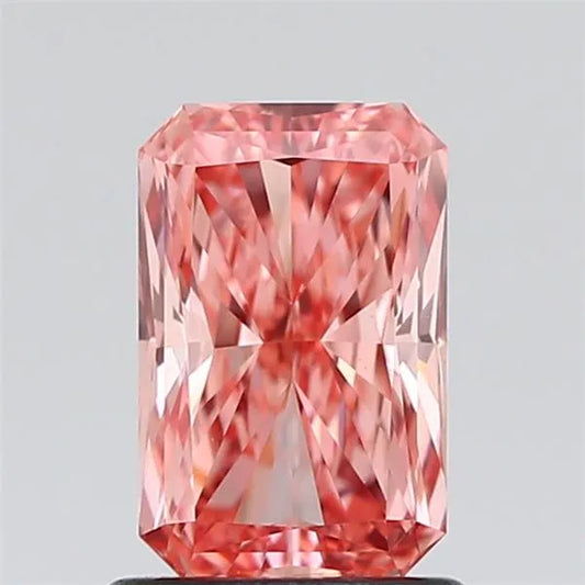 1.03ct Radiant Lab Grown Diamond (Colour Fancy Vivid Pink, Clarity VS1, IGI Certified)
