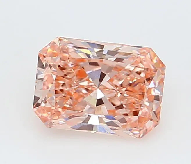 1.03ct radiant lab grown diamond (colour fancy vivid pink, clarity vs2, igi certified)