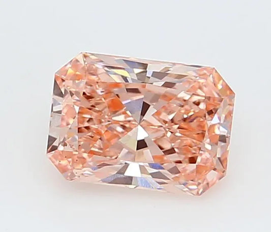 1.03ct Radiant Lab Grown Diamond (Colour Fancy Vivid Pink, Clarity VS2, IGI Certified)