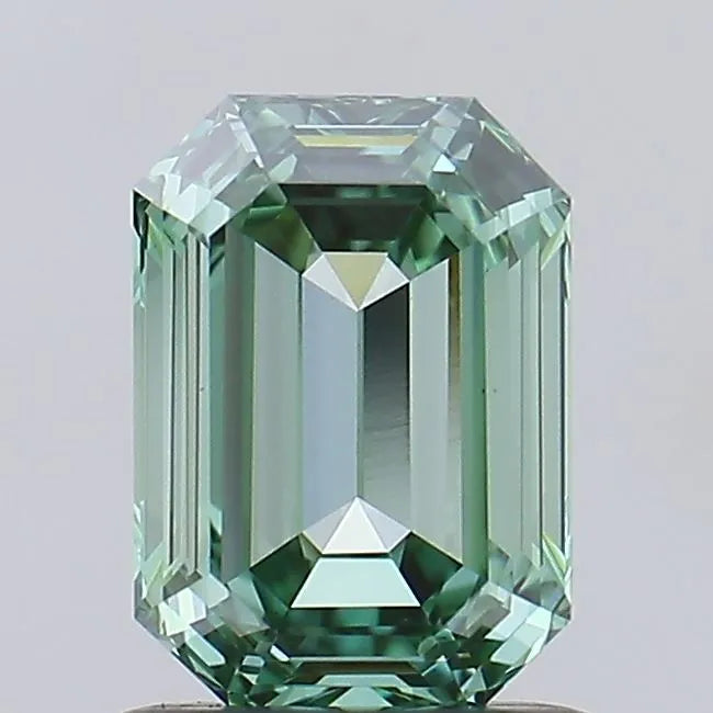 1.04ct emerald lab grown diamond (colour fancy vivid green, clarity vvs2, igi certified)