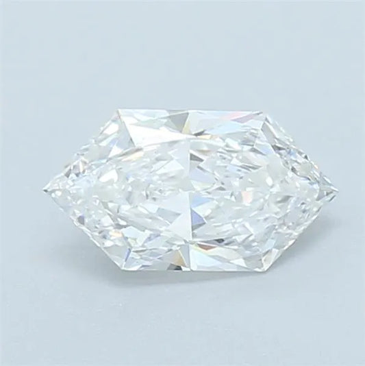 1.04ct Hexagonal Lab Grown Diamond (Colour D, Clarity VS1, IGI Certified)