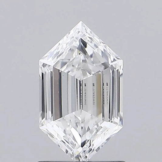 1.04ct Hexagonal Lab Grown Diamond (Colour E, Clarity VS1, IGI Certified)
