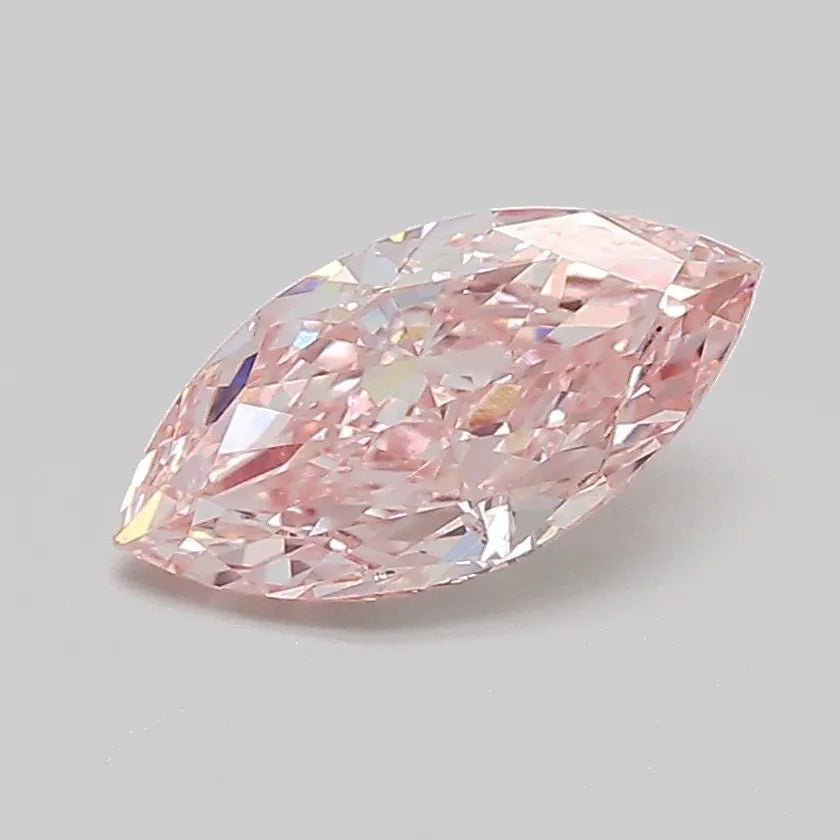 1.04ct Marquise Lab Grown Diamond (Colour Fancy Pink, Clarity VS1, IGI Certified)