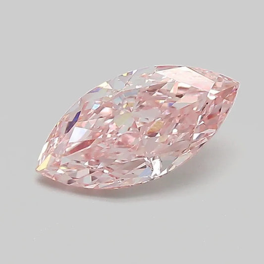 1.04ct Marquise Lab Grown Diamond (Colour Fancy Pink, Clarity VS1, IGI Certified)