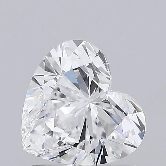 1.05ct Heart Lab Grown Diamond (Colour D, Clarity IF, IGI Certified)