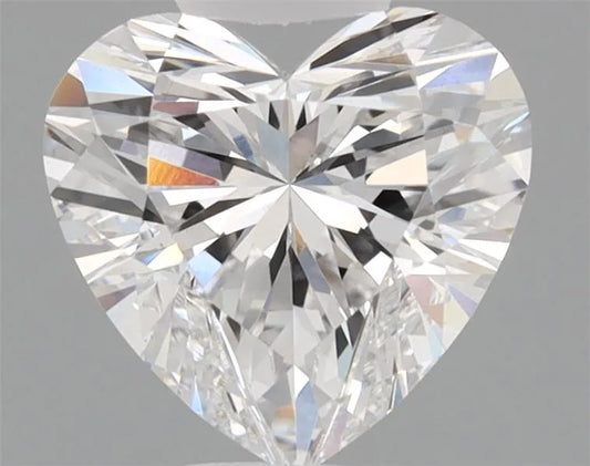 1.05ct Heart Lab Grown Diamond (Colour D, Clarity VVS2, IGI Certified)
