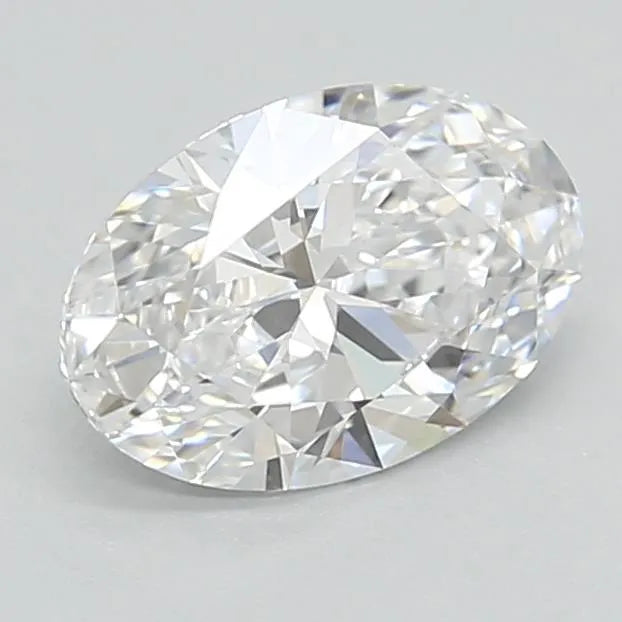 1.05ct oval lab grown diamond (colour d, clarity vvs2, igi certified)