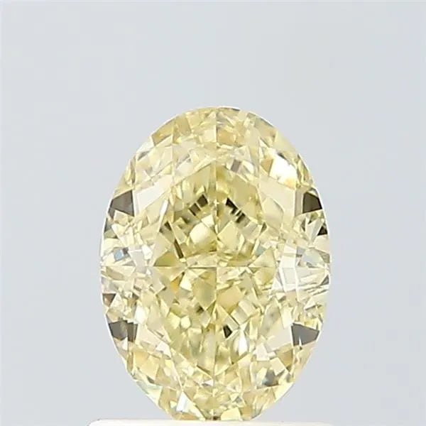 1.05ct Oval Lab Grown Diamond (Colour Fancy Yellow, Clarity VS2, IGI Certified)