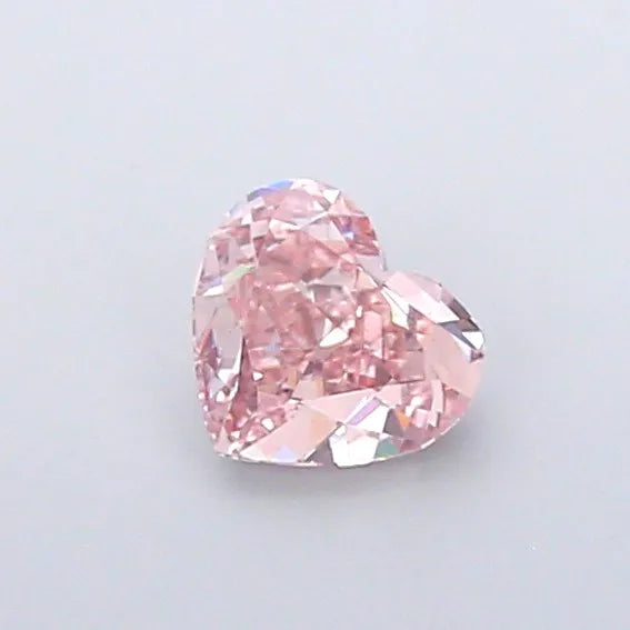 1.07ct Heart Lab Grown Diamond (Colour Fancy Intense Brownish Pink, Clarity VS2, IGI Certified)
