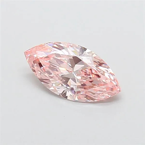 1.08ct marquise lab grown diamond (colour fancy intense pink, clarity vvs2, igi certified)