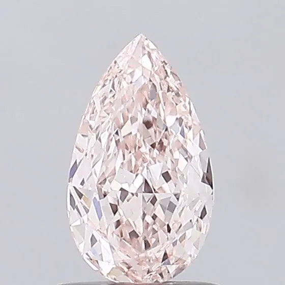 1.08ct Pear Lab Grown Diamond (Colour Very Light Pinkish Brown, Clarity VS1, IGI Certified)