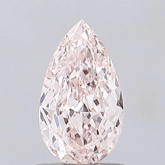 1.08ct Pear Lab Grown Diamond (Colour Very Light Pinkish Brown, Clarity VS1, IGI Certified)