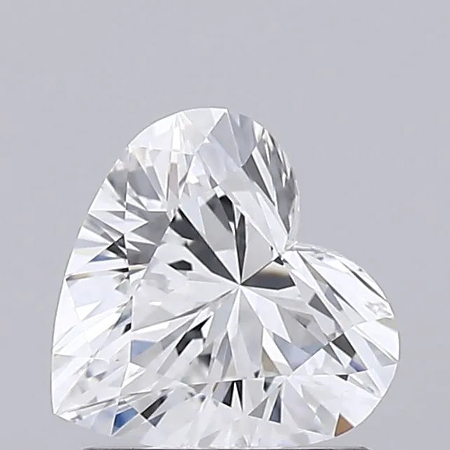 1.10ct Heart Lab Grown Diamond (Colour D, Clarity VVS1, IGI Certified)